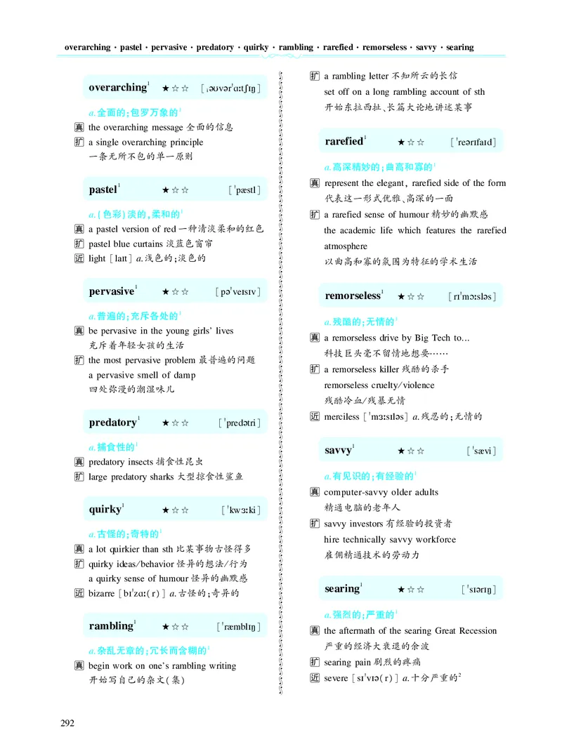 第六章超纲词（131词）_考研英语真题（英一＋英二）_考研英语真题_考研英语二历年真题_❤️8.英语二真题配套词汇_英语二词汇电子版（题型精简版）