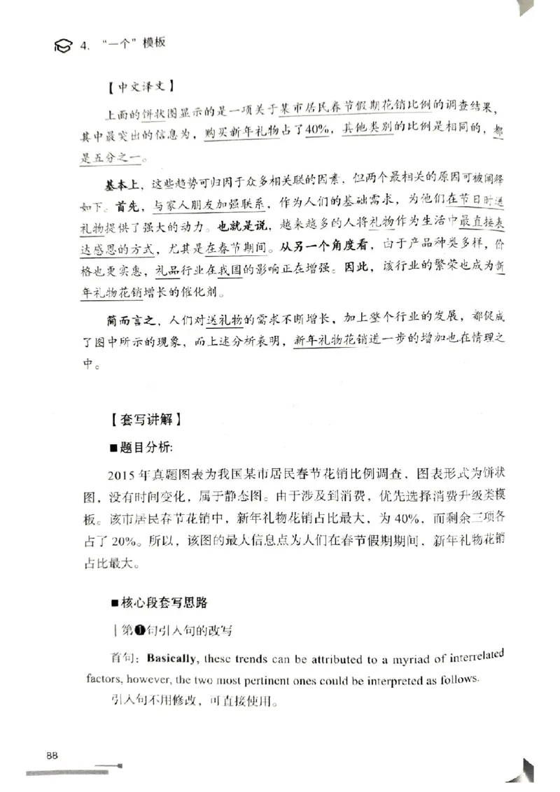 4.见山英语二作文模板全新版-大作文_考研英语真题（英一＋英二）_考研英语真题_考研英语一历年真题_25英语-万能作文模板_赠送：25年万能作文模板_北大学长考研英语作文模板