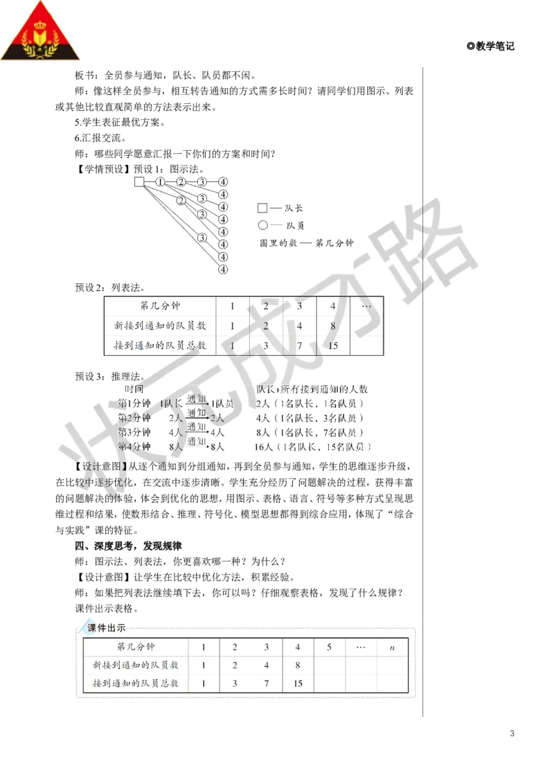 综合与实践怎样通知最快教案_小学数学人教版单独教案（1-6上下册）_《状元大课堂教案》1-6上下册（26春）_1-6下册_5年级下册_6分数的加法和减法