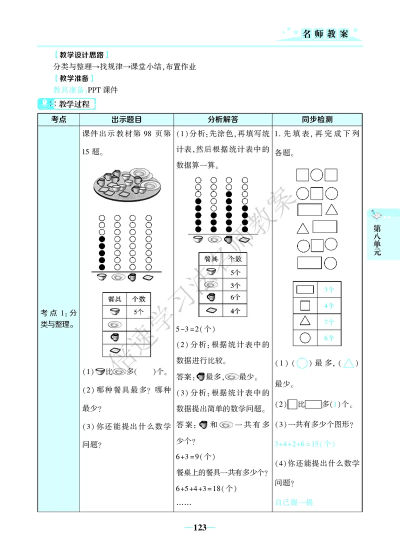 倍速名师教案RJ1数下_小学数学人教版单独教案（1-6上下册）_《名师教案》1-6上下册（24秋）_1-6下册