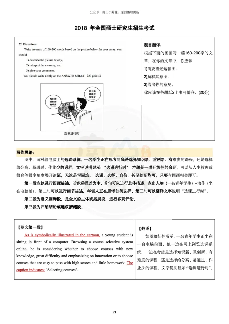 南山整理历年真题范文英一大作文_考研英语真题（英一＋英二）_考研英语真题_考研英语一历年真题_25英语-万能作文模板_26年万能作文模板（持续更新...）_南山_英语一_配套资料