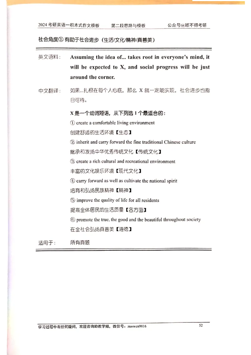 大作文_考研英语真题（英一＋英二）_考研英语真题_考研英语二历年真题_25英语-万能作文模板_赠送：24年万能作文模板_顾不得-作文英语_英语一