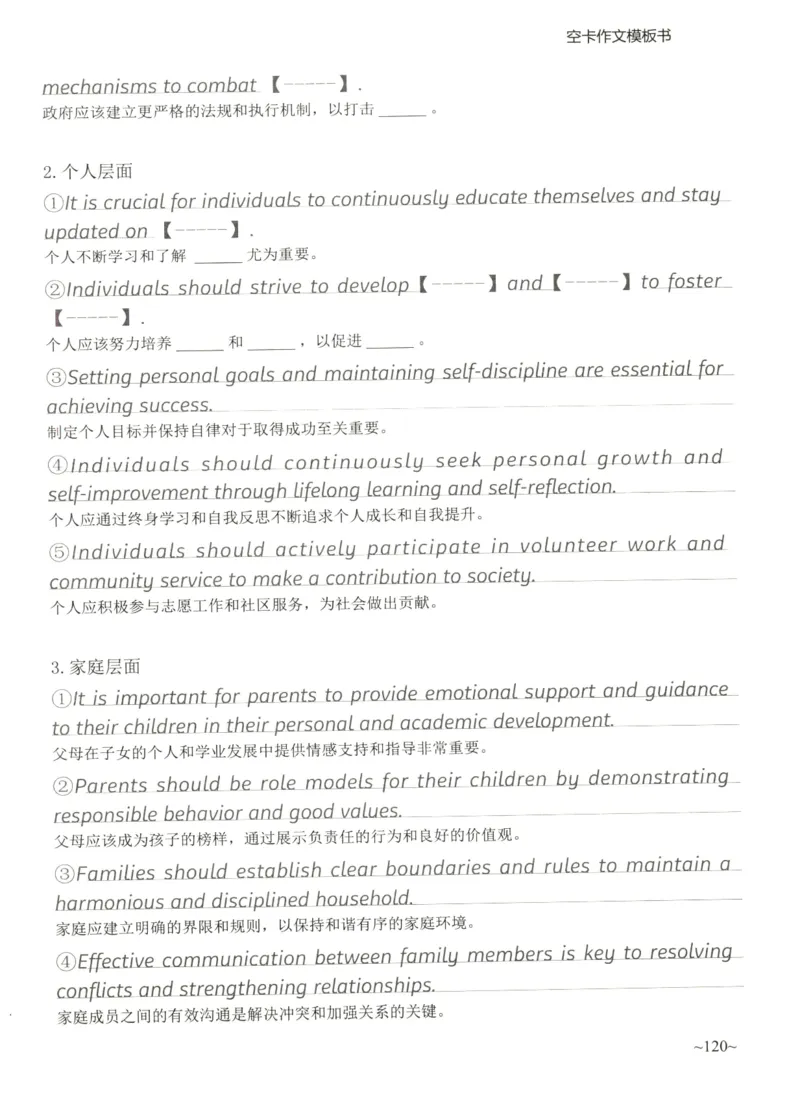 空卡英语作文模板_考研英语真题（英一＋英二）_考研英语真题_考研英语二历年真题_25英语-万能作文模板_25年万能作文模板（持续更新...）_空卡作文模板