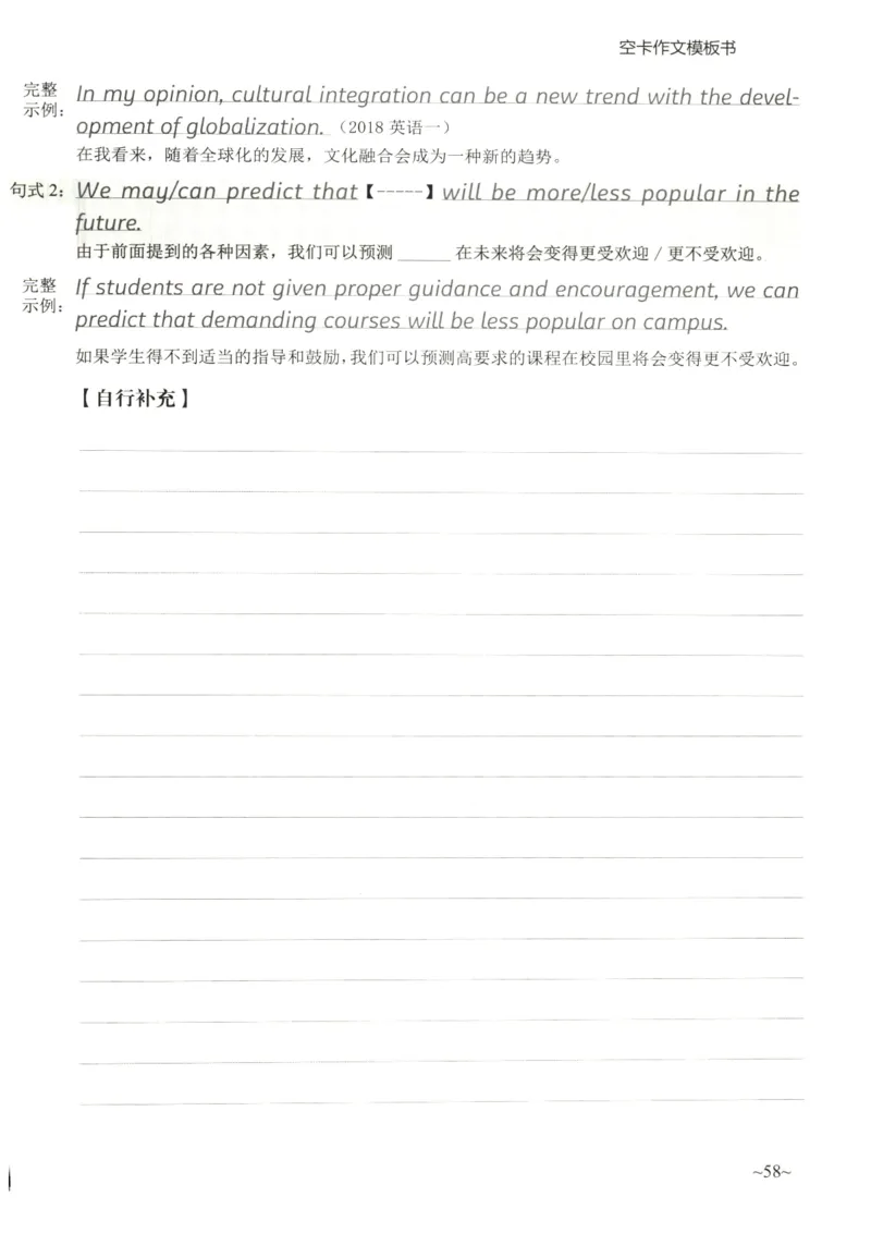 空卡英语作文模板_考研英语真题（英一＋英二）_考研英语真题_考研英语二历年真题_25英语-万能作文模板_25年万能作文模板（持续更新...）_空卡作文模板