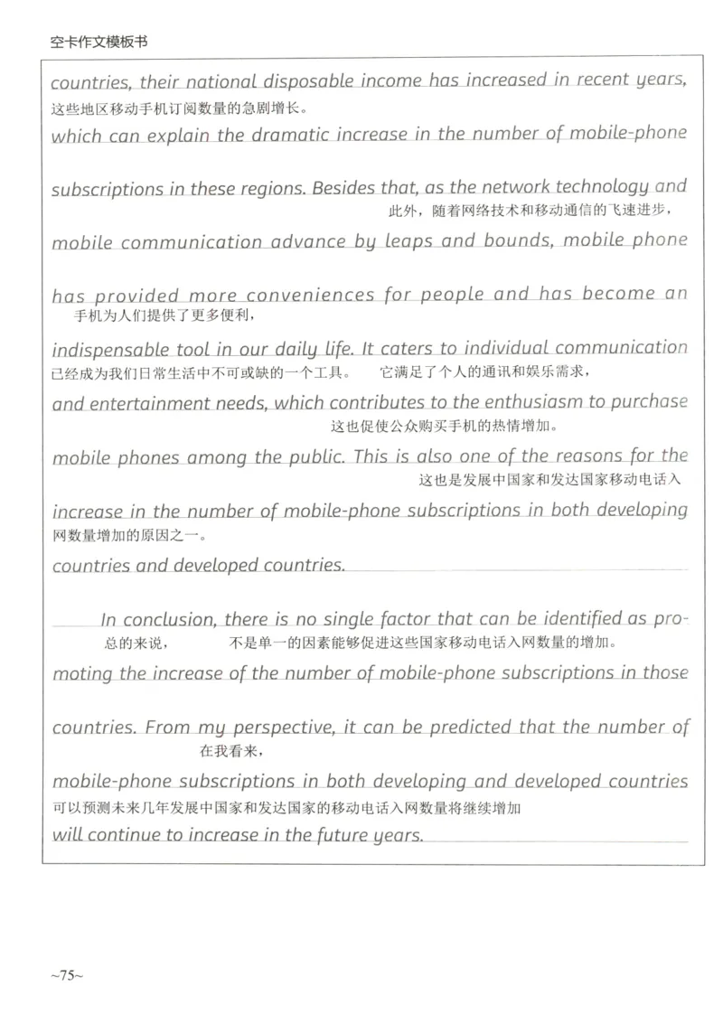 空卡英语作文模板_考研英语真题（英一＋英二）_考研英语真题_考研英语二历年真题_25英语-万能作文模板_25年万能作文模板（持续更新...）_空卡作文模板