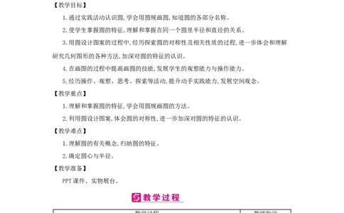 第5单元　圆_小学数学人教版6年级上册_2课时简案