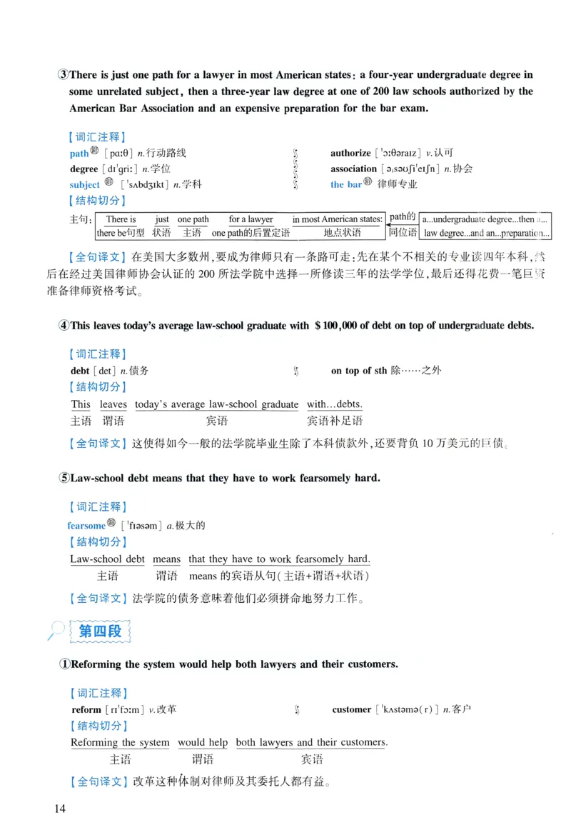 2014年逐词逐句精讲册_考研英语真题（英一＋英二）_考研英语真题_考研英语一历年真题_❤️4.逐词逐句精讲册英语一（2004-2025）