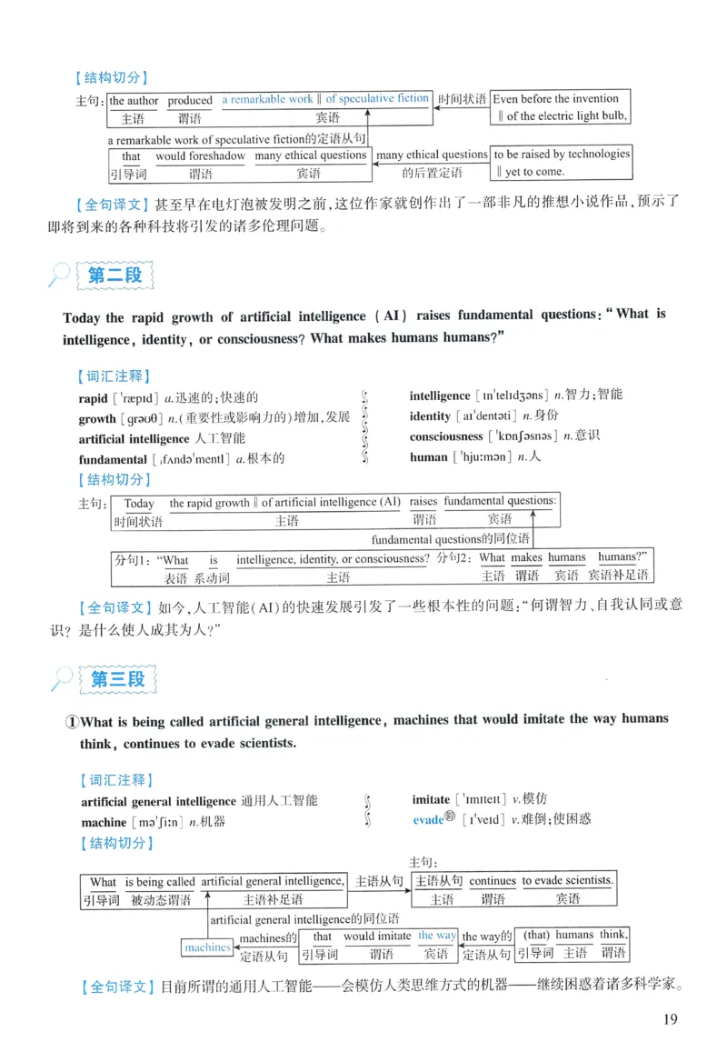 2019年逐词逐句精讲册_考研英语真题（英一＋英二）_考研英语真题_考研英语一历年真题_❤️4.逐词逐句精讲册英语一（2004-2025）
