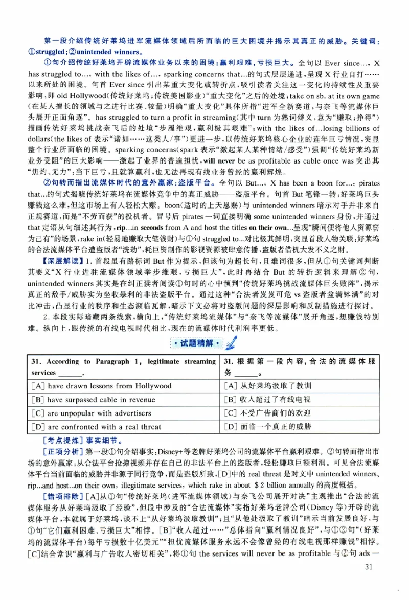 2025年考研英语一真题解析_考研英语真题（英一＋英二）_考研英语真题_考研英语一历年真题_❤️2.英语一2010-2026真题及解析_2010-2025考研英语一详解（PDF）