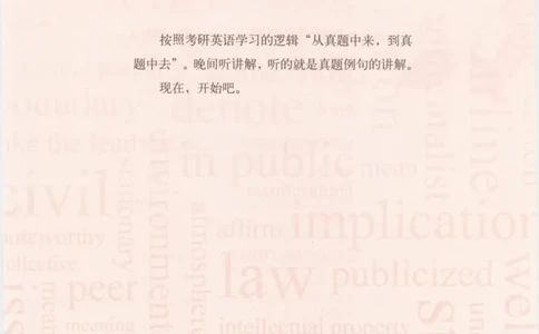 恋词考研英语5500词（晚间听课-真题运用分册）_考研英语真题（英一＋英二）_考研英语真题_考研英语一历年真题_5500词（真题运用+强化强化）