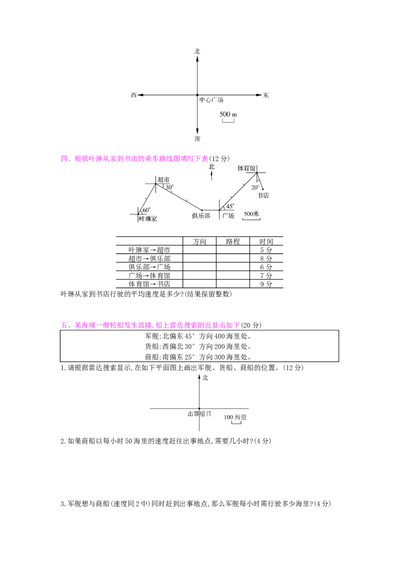 第2单元测试卷_小学数学人教版6年级上册_12单元测试卷_12单元测试卷
