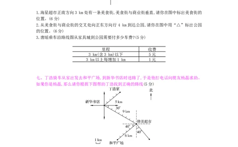 第2单元测试卷_小学数学人教版6年级上册_12单元测试卷_12单元测试卷