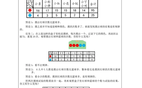 可能性（第2课时）-教学设计_小学数学人教版单独教案（1-6上下册）_《智慧教育教案》1-6上下册（25秋）_1-6上册_5年级上册（教案）新插图_第4单元可能性