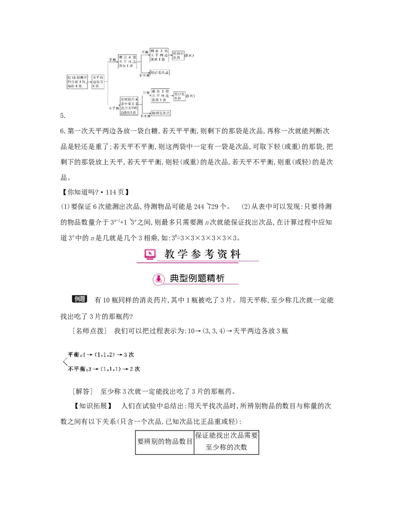 第8单元　数学广角&mdash;&mdash;找次品_小学数学人教版5年级下册_1课时详案_1课时详案