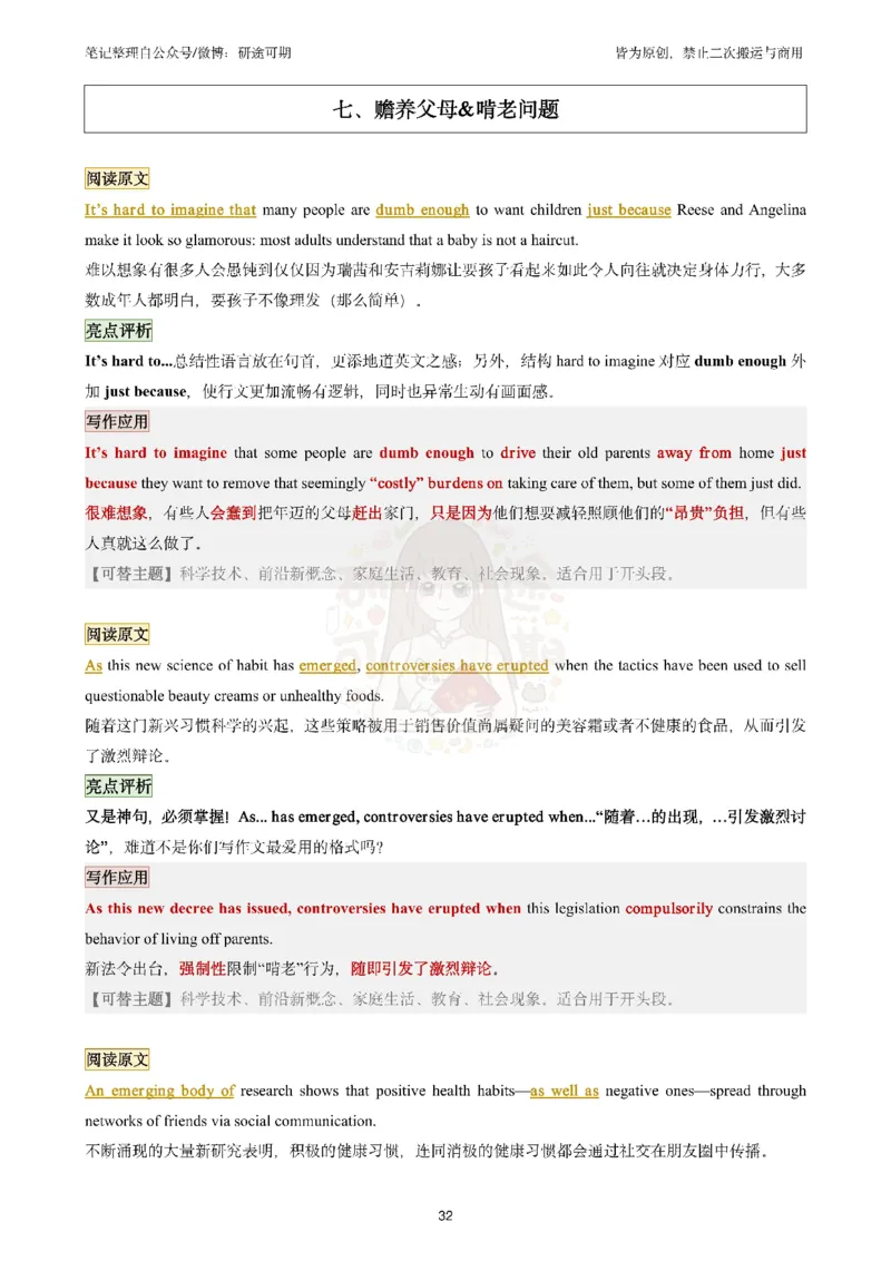 @研途可期-英语一整容作文剩下6个专题_考研英语真题（英一＋英二）_考研英语真题_考研英语一历年真题_25英语-万能作文模板_赠送：25年万能作文模板_沿途-整容作文_英语一完结