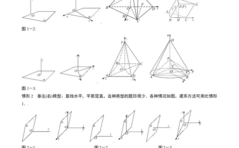 素养拓展28立体几何中的建系设点问题（原卷版）_新高考复习资料_2024年新高考资料_一轮复习资料_完一轮复习讲义2024年高考数学高频考点题型归纳与方法总结（新高考）