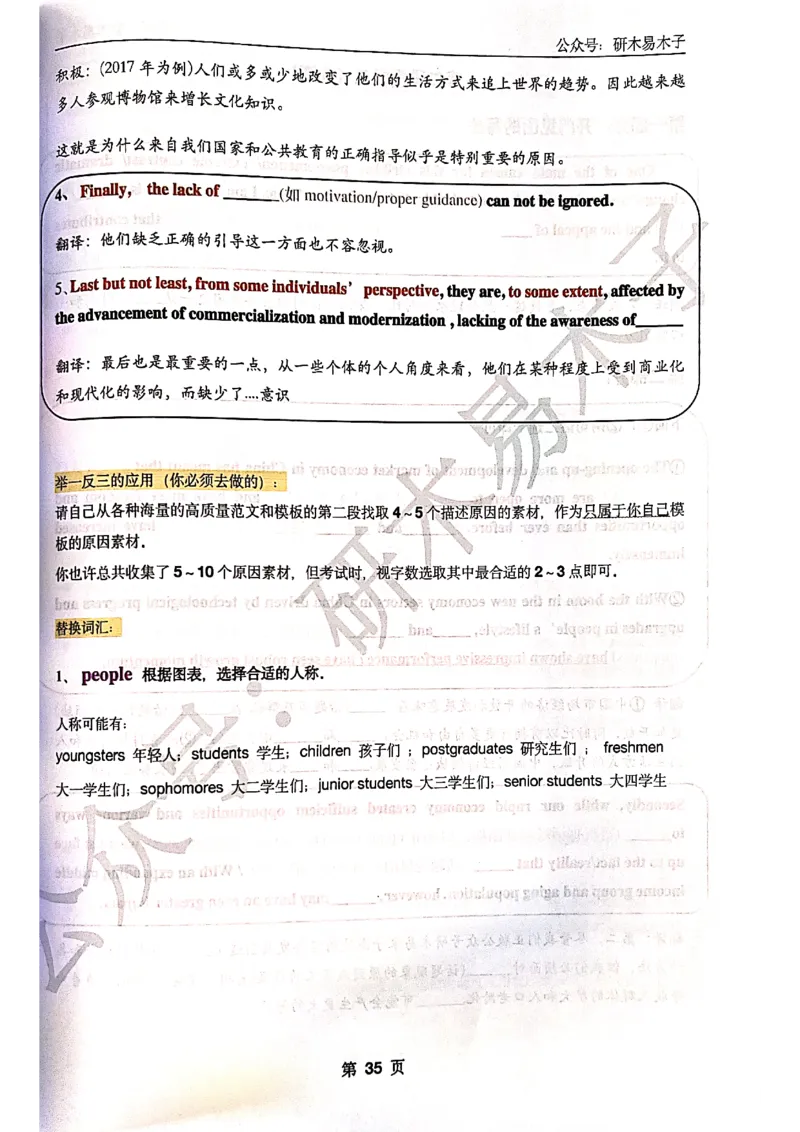 木易作文扫描版_考研英语真题（英一＋英二）_考研英语真题_考研英语一历年真题_25英语-万能作文模板_赠送：25年万能作文模板_木易作文