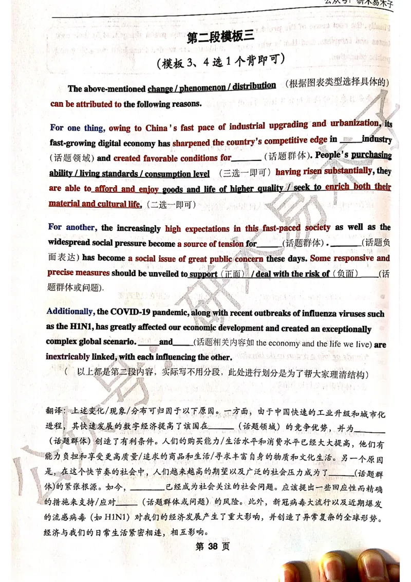 木易作文扫描版_考研英语真题（英一＋英二）_考研英语真题_考研英语一历年真题_25英语-万能作文模板_赠送：25年万能作文模板_木易作文