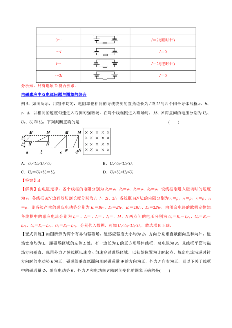 11.3电磁感应的电路、图像及动力学问（讲）--2023年高考物理一轮复习讲练测（全国通用）（解析版）_通用版（老高考）复习资料_2023年复习资料_一轮复习