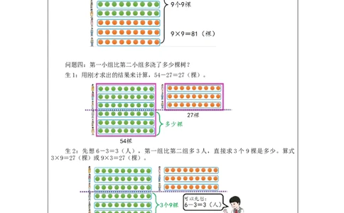9的乘法口诀练习&mdash;教学设计_小学数学人教版单独教案（1-6上下册）_《智慧教育教案》1-6上下册（25秋）_1-6上册_2年级上册（教案）新插图_第6单元表内乘法（二)