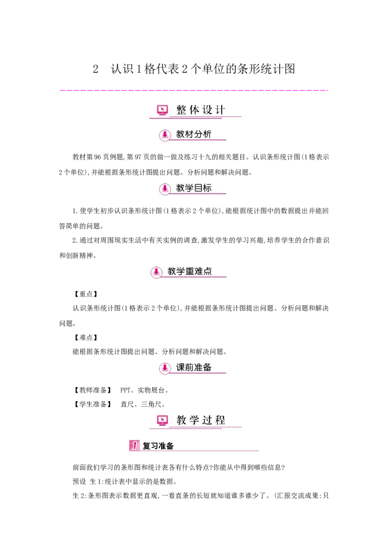 第7单元条形统计图_小学数学人教版4年级上册_1课时详案