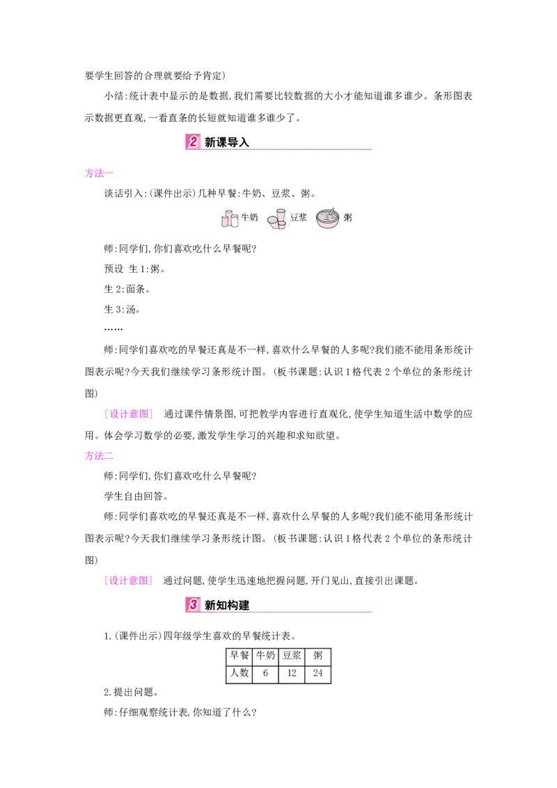 第7单元条形统计图_小学数学人教版4年级上册_1课时详案