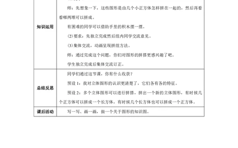 图形的认识_教学设计_小学数学人教版单独教案（1-6上下册）_《智慧教育教案》1-6上下册（25秋）_1-6上册_1年级上册（教案）2024秋新教材_第6单元