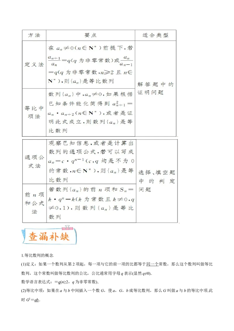 考向28等比数列及其前n项和（重点）-备战2022年高考数学一轮复习考点微专题（新高考地区专用）(30707171)_新高考复习资料_2022年新高考资料
