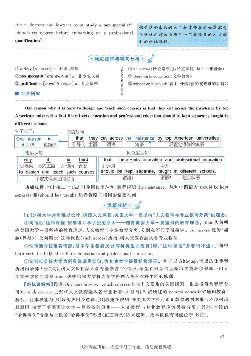 2011年考研英语一新题型解析_考研英语真题（英一＋英二）_考研英语真题_考研英语一历年真题_考研英语新题型专项_英语一新题型真题_赠送：英语一新题型解析