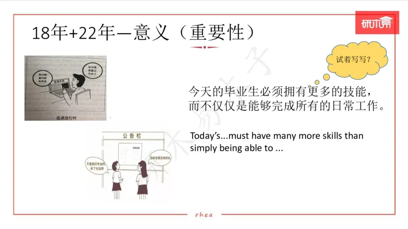 25漫画作文第1、2段课件_考研英语真题（英一＋英二）_考研英语真题_考研英语一历年真题_25英语-万能作文模板_26年万能作文模板（持续更新...）_研木易-作文