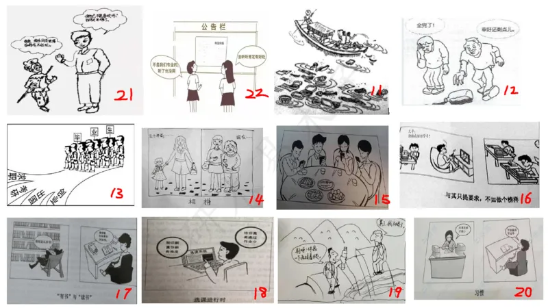 25漫画作文第1、2段课件_考研英语真题（英一＋英二）_考研英语真题_考研英语一历年真题_25英语-万能作文模板_26年万能作文模板（持续更新...）_研木易-作文