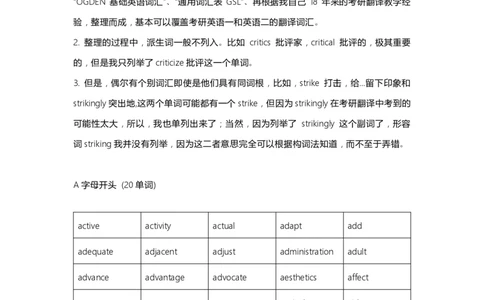 考研翻译必背词汇_考研英语真题（英一＋英二）_考研英语真题_考研英语一历年真题_考研英语翻译专项_考研英语翻译必背词汇