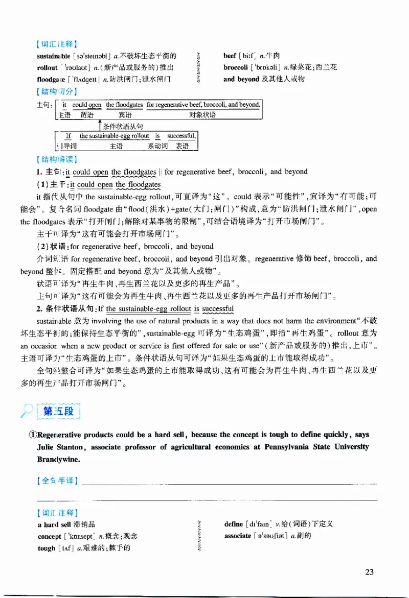 2022年逐词逐句精讲册_考研英语真题（英一＋英二）_考研英语真题_考研英语二历年真题_❤️4.英语二（逐词逐句）纸质版也是24之前