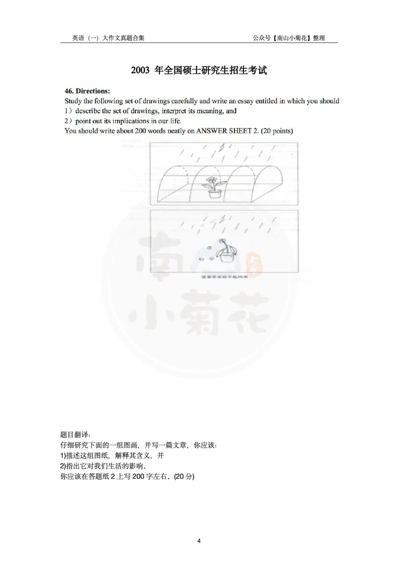 南山整理英语一大作文真题合集_考研英语真题（英一＋英二）_考研英语真题_考研英语一历年真题_25英语-万能作文模板_26年万能作文模板（持续更新...）_南山_英语一_配套资料