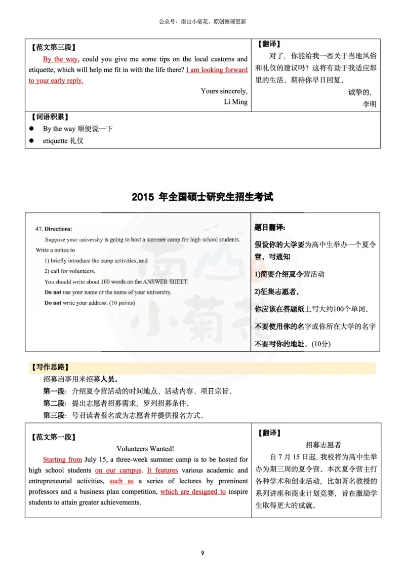 南山整理历年真题范文英二小作文_考研英语真题（英一＋英二）_考研英语真题_考研英语一历年真题_25英语-万能作文模板_26年万能作文模板（持续更新...）_南山_英语二_配套资料