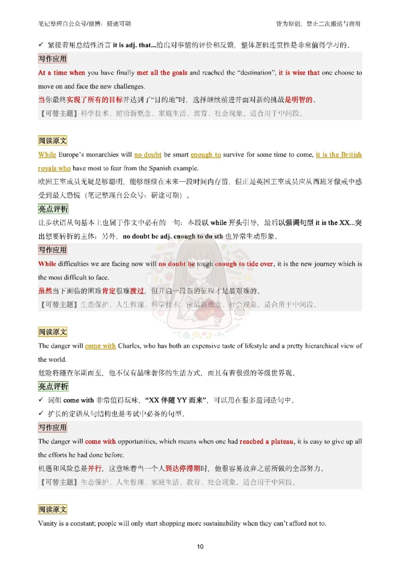 @研途可期-英语一整容作文（前六个专题）_考研英语真题（英一＋英二）_考研英语真题_考研英语一历年真题_25英语-万能作文模板_赠送：25年万能作文模板_沿途-整容作文