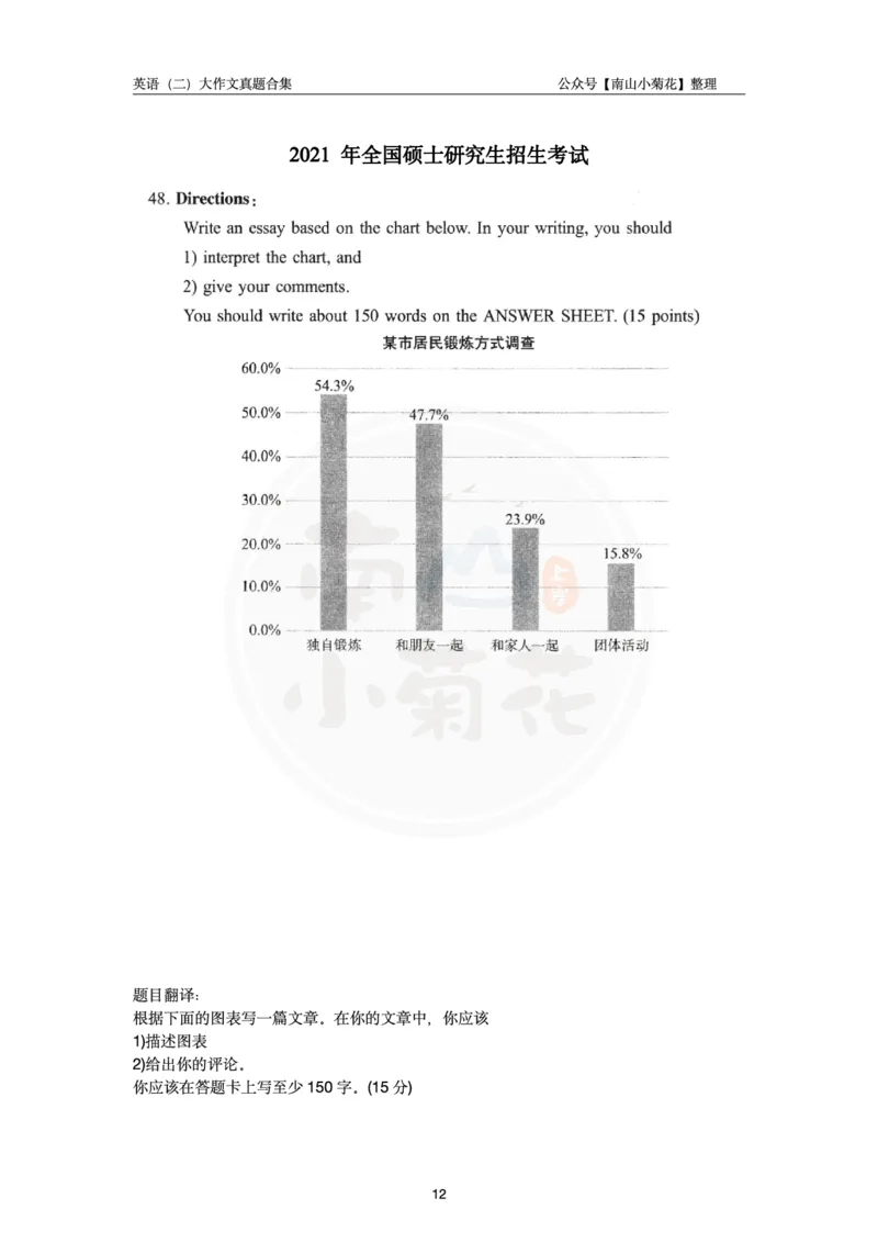 南山整理英语二大作文真题合集_考研英语真题（英一＋英二）_考研英语真题_考研英语一历年真题_25英语-万能作文模板_26年万能作文模板（持续更新...）_南山_英语二_配套资料