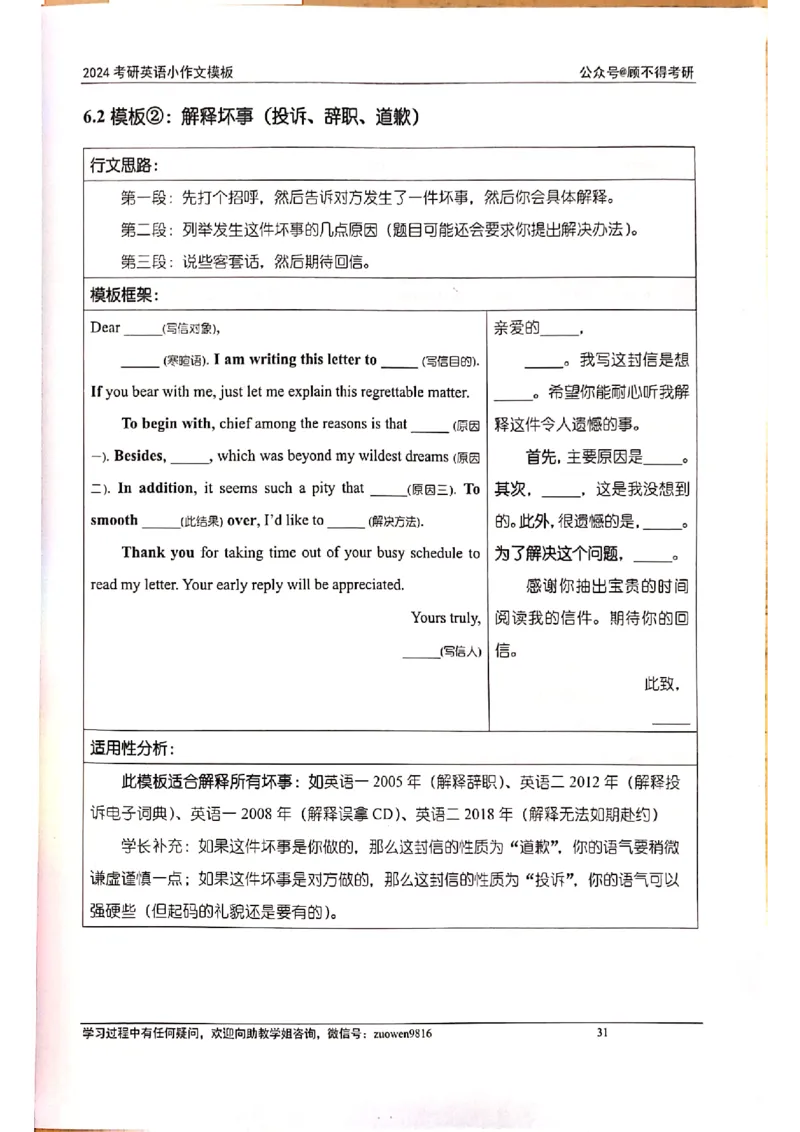 小作文_考研英语真题（英一＋英二）_考研英语真题_考研英语一历年真题_25英语-万能作文模板_赠送：25年万能作文模板_顾不得-作文英语_英语一