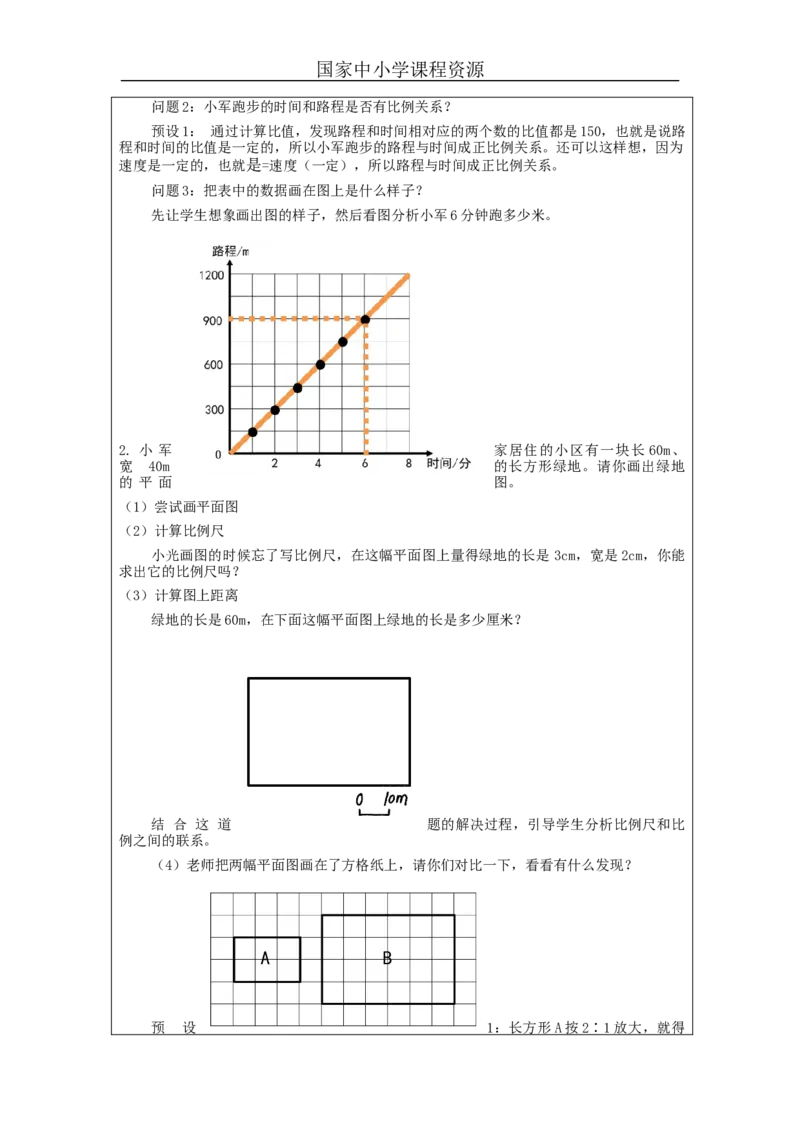 比例整理与复习_教学设计_小学数学人教版单独教案（1-6上下册）_《智慧教育教案》1-6上下册（25秋）_1-6下册_6年级下册（教案）新插图_第4单元比例