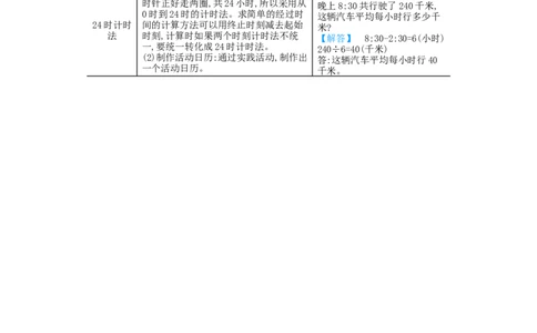第6单元归纳总结_小学数学人教版3年级下册_11单元归纳总结_11单元归纳总结