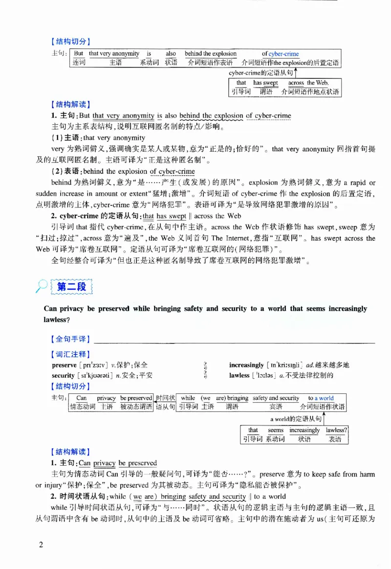 2011年逐词逐句精讲册_考研英语真题（英一＋英二）_考研英语真题_考研英语二历年真题_❤️4.英语二（逐词逐句）纸质版也是24之前