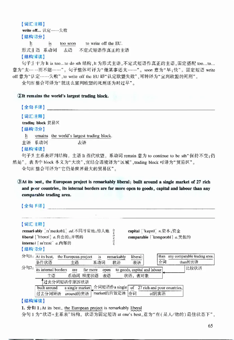 2011年逐词逐句精讲册_考研英语真题（英一＋英二）_考研英语真题_考研英语二历年真题_❤️4.英语二（逐词逐句）纸质版也是24之前