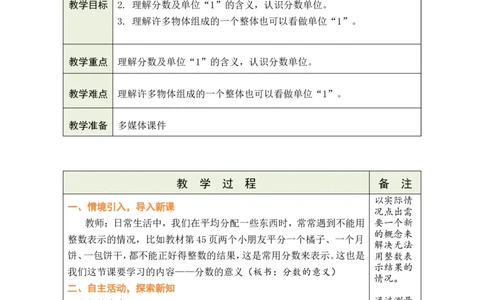 第1课时_小学数学人教版单独教案（1-6上下册）_《绿卡图书教案》1-6下册（26春）_5年级下册（26春）_第4单元