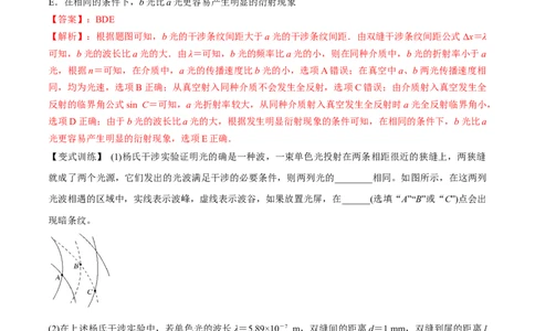 16.2光的干涉、衍射和偏振（讲）--2023年高考物理一轮复习讲练测（全国通用）（解析版）_通用版（老高考）复习资料_2023年复习资料_一轮复习_2023年高考物理一轮复习讲练测（全国通用）