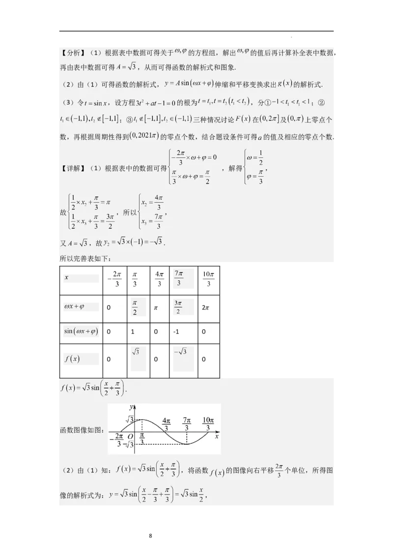 重难点05函数与方程中的零点问题（2种考向6种考法）（解析版）_新高考复习资料_2024年新高考资料_一轮复习资料_一轮复习讲义2024年高考数学复习全程规划（新高考）_重难点精讲