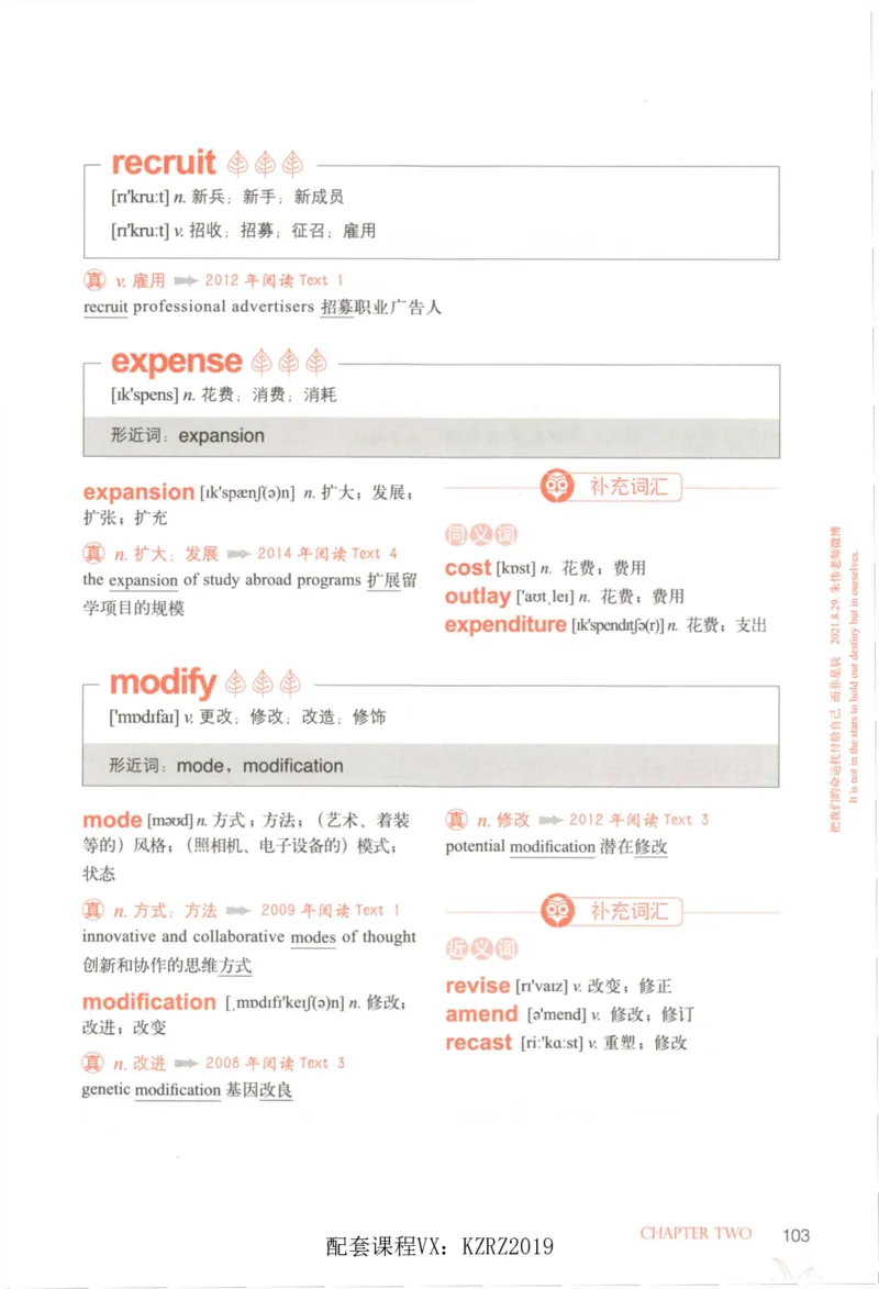 恋词考研英语5500词（晨起刷词-识记强化分册）_考研英语真题（英一＋英二）_考研英语真题_考研英语一历年真题_5500词（真题运用+强化强化）