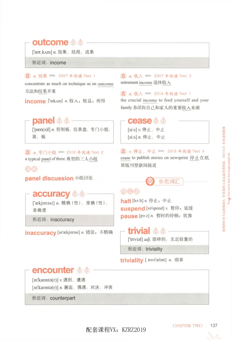 恋词考研英语5500词（晨起刷词-识记强化分册）_考研英语真题（英一＋英二）_考研英语真题_考研英语一历年真题_5500词（真题运用+强化强化）