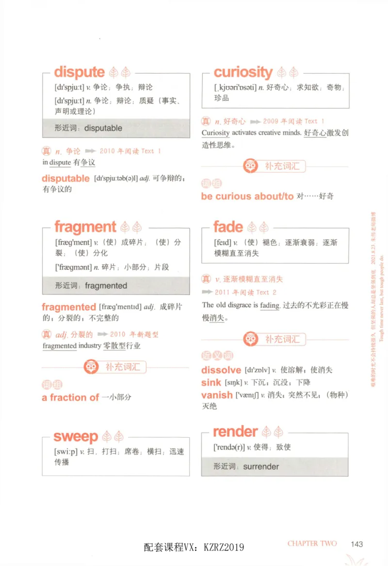 恋词考研英语5500词（晨起刷词-识记强化分册）_考研英语真题（英一＋英二）_考研英语真题_考研英语一历年真题_5500词（真题运用+强化强化）