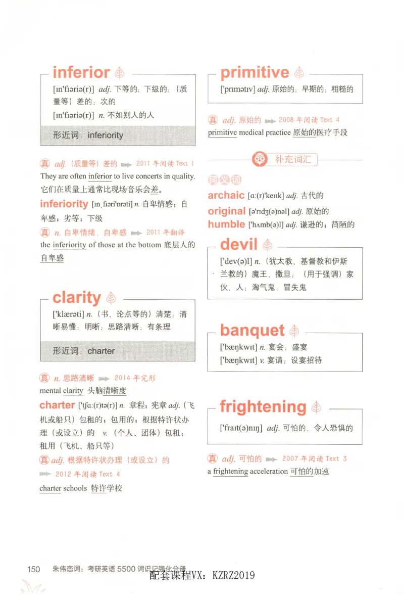 恋词考研英语5500词（晨起刷词-识记强化分册）_考研英语真题（英一＋英二）_考研英语真题_考研英语一历年真题_5500词（真题运用+强化强化）