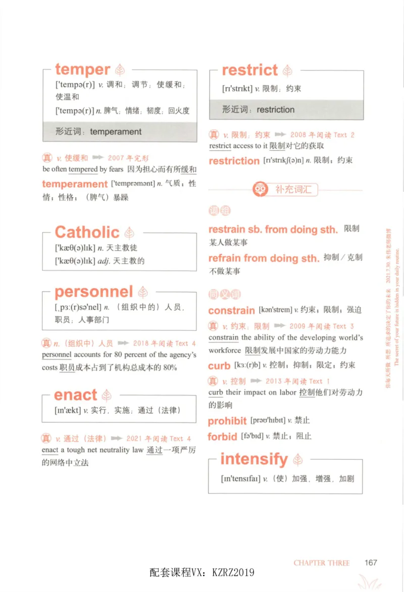 恋词考研英语5500词（晨起刷词-识记强化分册）_考研英语真题（英一＋英二）_考研英语真题_考研英语一历年真题_5500词（真题运用+强化强化）